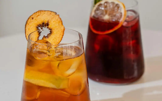 Iced Tea Sangria Mocktail